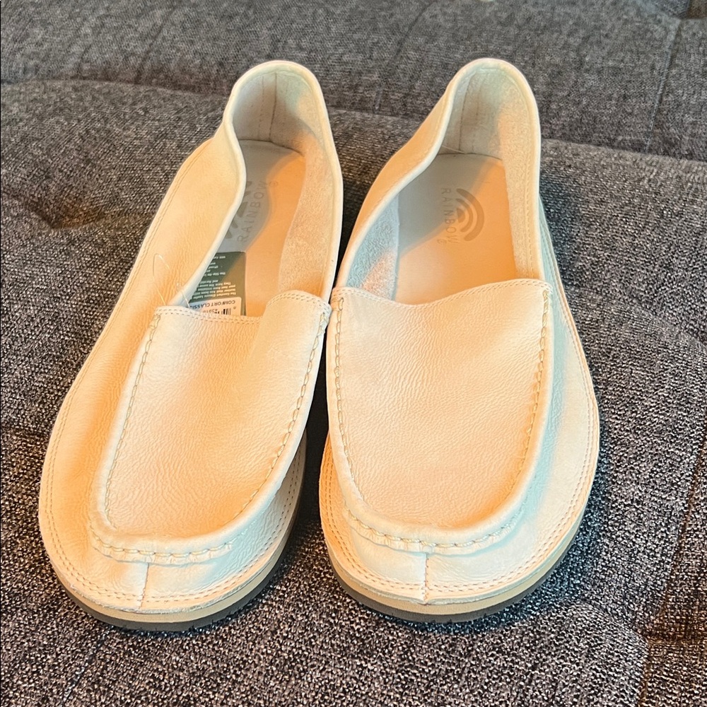 Rainbow Men’s Cream Loafers